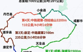 成都到海螺沟自驾路线怎么走最顺？