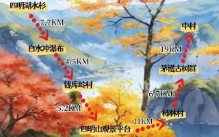 上海到四明山自驾游路线怎么走？