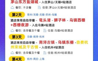 成都到华东五市旅游怎么安排更合理？