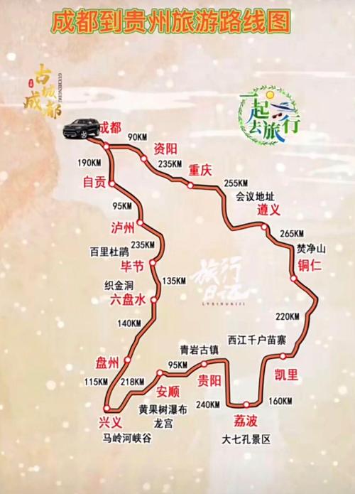 成都到贵州自驾游最佳路线是哪条？-第2张图片-星月文旅