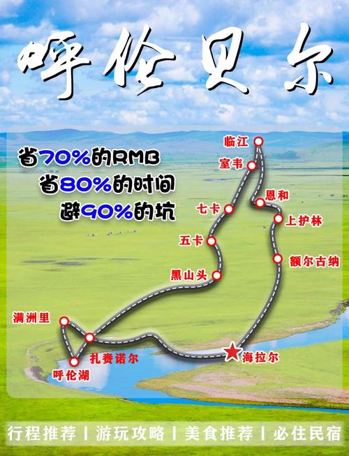 西安自驾呼伦贝尔草原，多少公里几天合适？-第2张图片-星月文旅