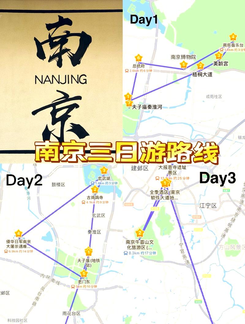 南京自驾三天最佳路线怎么安排？-第3张图片-星月文旅