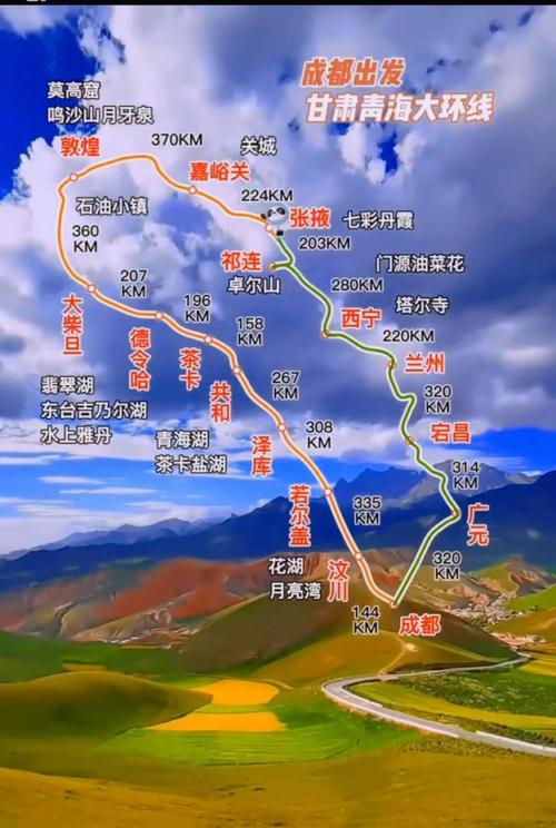 成都到青海自驾游最佳路线怎么选？-第3张图片-星月文旅