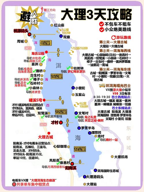 大理自由行路线怎么选?-第1张图片-星月文旅 大理自由行路线怎么选?-第1张图片-星月文旅