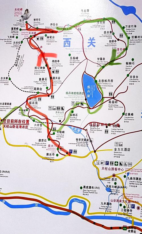 天柱山自驾游攻略，精华路线怎么安排？-第2张图片-星月文旅