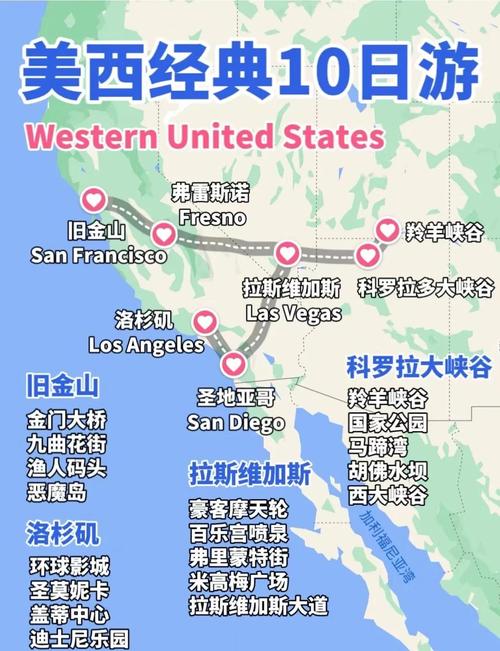 洛杉矶到旧金山自驾游攻略-第1张图片-星月文旅 洛杉矶到旧金山自驾游攻略-第1张图片-星月文旅