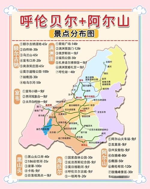 呼伦贝尔草原必去景点有哪些？-第1张图片-星月文旅