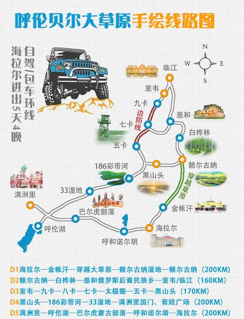 北京自驾呼伦贝尔攻略有哪些必去路线?-第1张图片-星月文旅 北京自驾呼伦贝尔攻略有哪些必去路线?-第1张图片-星月文旅