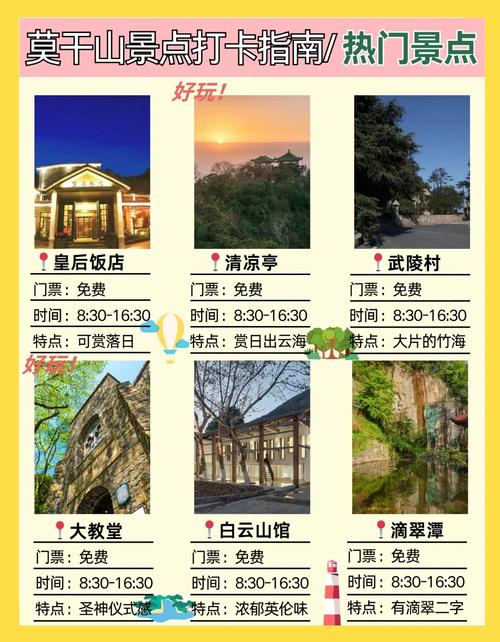2025莫干山旅游怎么玩？攻略有哪些必打卡？-第2张图片-星月文旅
