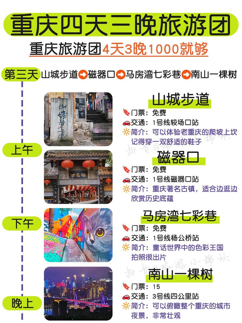 重庆出发4天自驾游，路线怎么选？-第3张图片-星月文旅