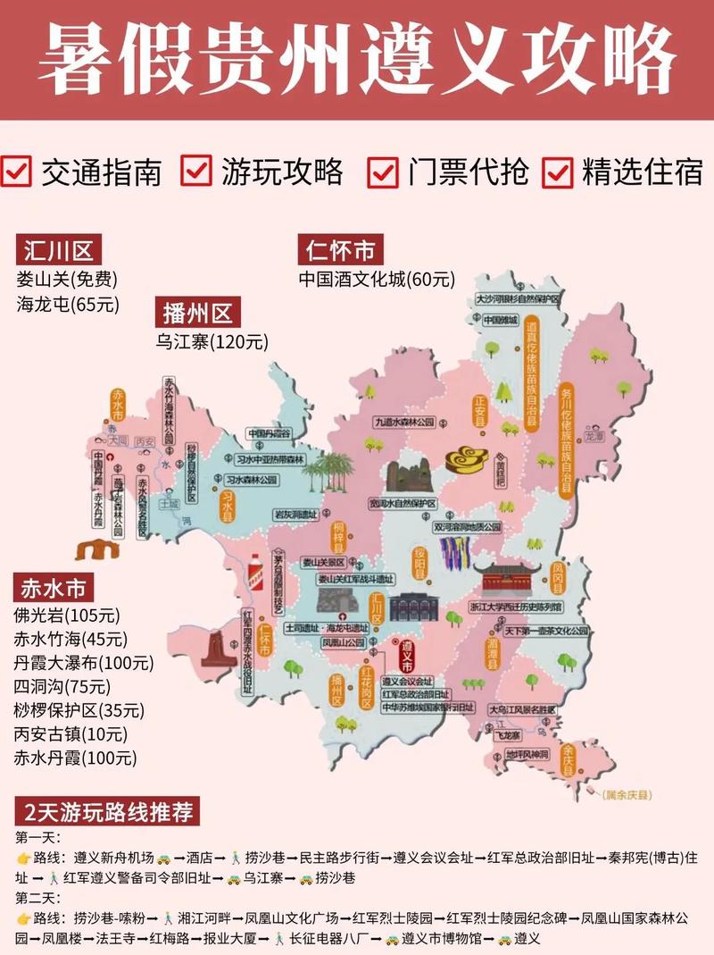 遵义自由行攻略怎么规划？-第2张图片-星月文旅