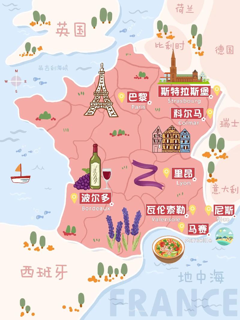法国旅游路线怎么规划?经典路线有哪些?-第2张图片-星月文旅 法国旅游路线怎么规划?经典路线有哪些?-第2张图片-星月文旅