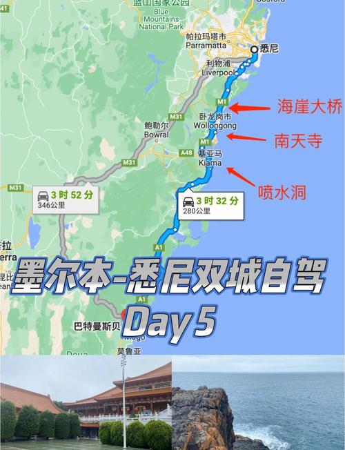 墨尔本大洋路自驾游地图怎么规划路线？-第3张图片-星月文旅