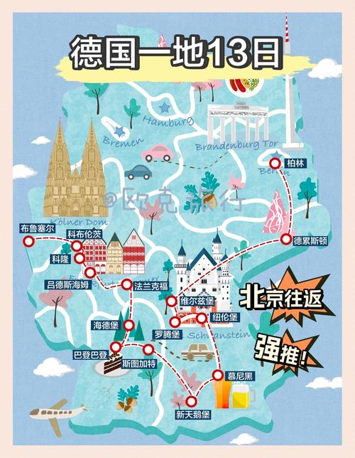 德国旅游路线怎么选？有哪些必打卡路线？-第1张图片-星月文旅