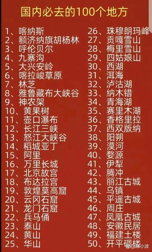 中国100个必去景点，哪些才是真值得？-第3张图片-星月文旅