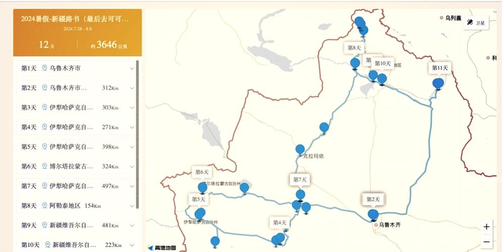 北京乌鲁木齐自驾游路线-第2张图片-星月文旅
