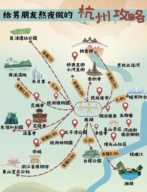 杭州附近旅游攻略2日游-第3张图片-星月文旅