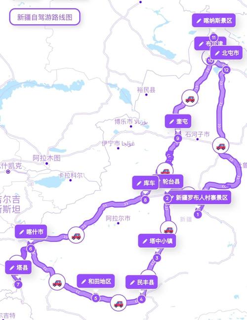 乌鲁木齐自驾游 路线图-第3张图片-星月文旅