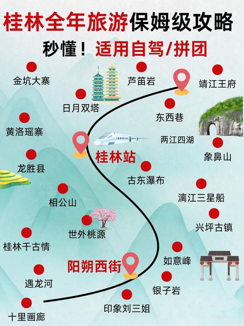 重庆到桂林阳朔旅游攻略-第2张图片-星月文旅