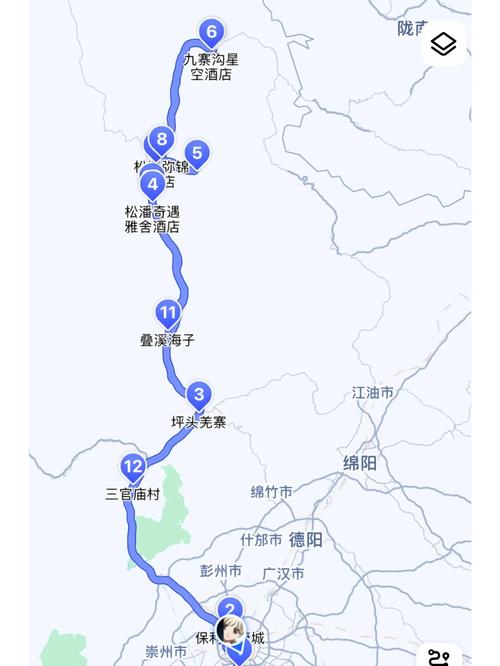 宝鸡自驾九寨沟路线怎么走？-第2张图片-星月文旅