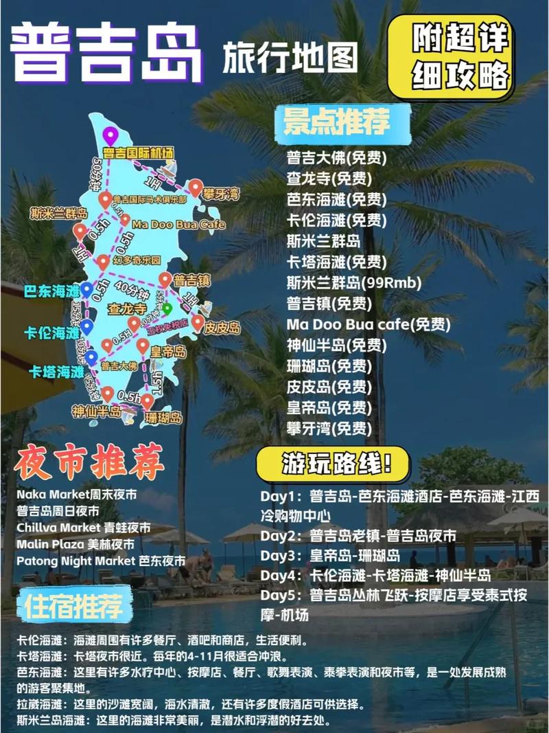 普吉岛自助游怎么玩？攻略有哪些必备？-第2张图片-星月文旅