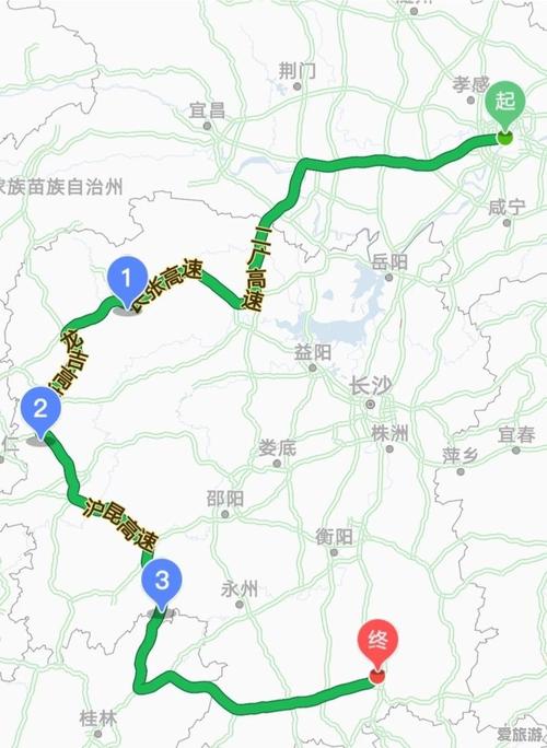 武汉到张家界自驾游怎么规划路线？-第1张图片-星月文旅