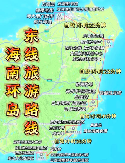 海南环岛自驾游最佳路线怎么选？-第2张图片-星月文旅