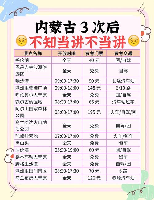 内蒙古自驾游有哪些注意事项？-第1张图片-星月文旅