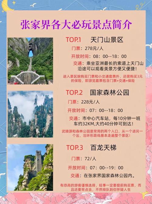 张家界二天自驾游怎么安排最合理？-第2张图片-星月文旅