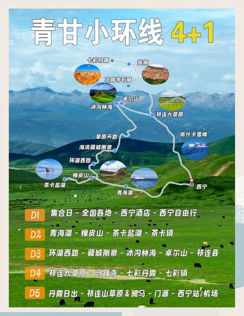 青海湖到甘南自驾路线怎么走？-第3张图片-星月文旅