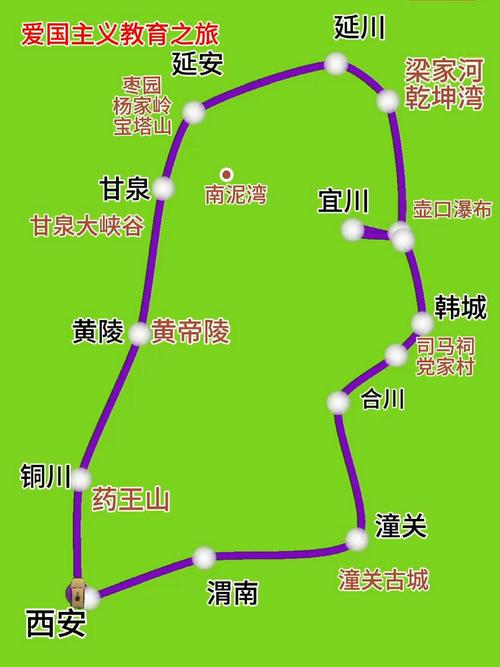 延安三日自驾游路线怎么安排？-第1张图片-星月文旅