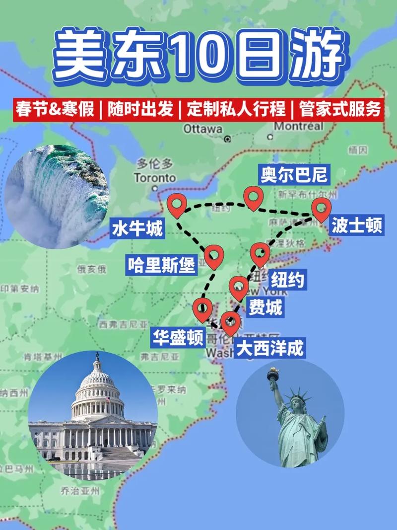 美国东海岸旅游路线怎么规划最经典？-第3张图片-星月文旅