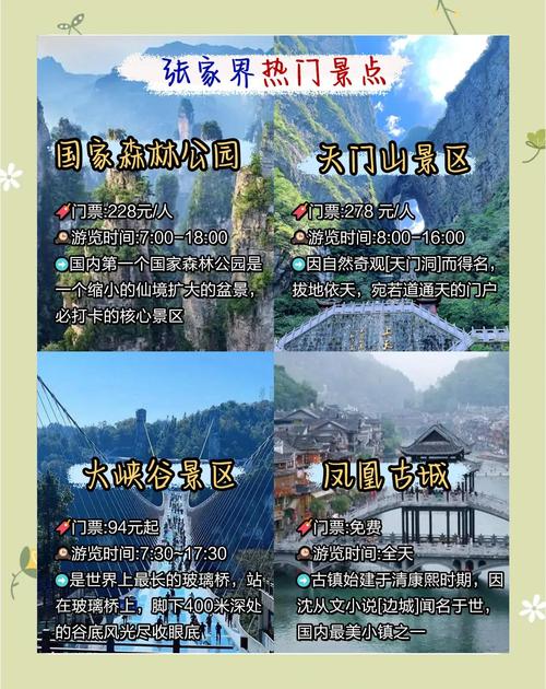 张家界自驾游两天怎么安排最精华？-第2张图片-星月文旅