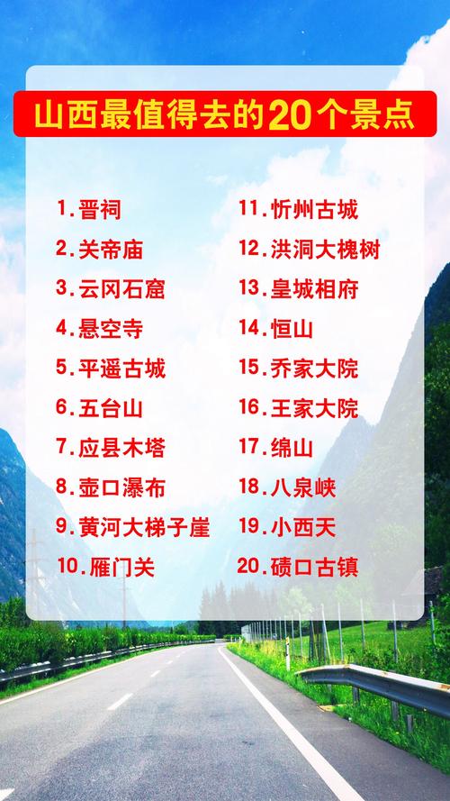 山西旅游景点大全，哪些最值得一游？-第2张图片-星月文旅