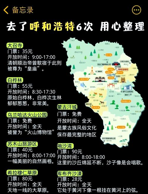 呼和浩特旅游攻略，有哪些必打卡景点？-第1张图片-星月文旅