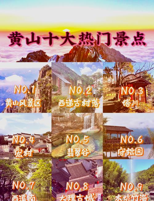安徽十大旅游景点有哪些？-第2张图片-星月文旅