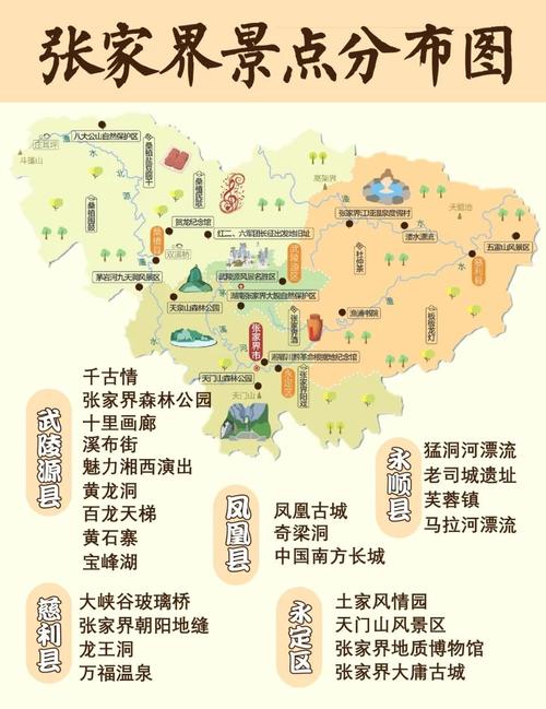 湖南张家界旅游景点介绍-第2张图片-星月文旅